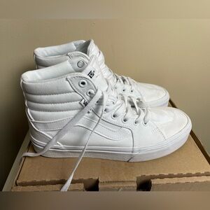Vans White High-Top Sneakers
